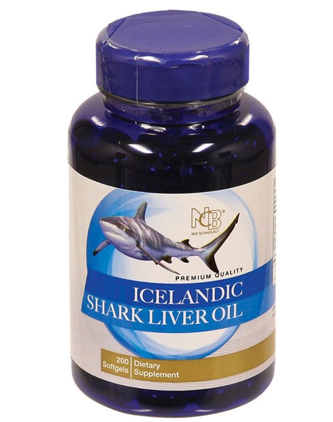 冰岛鲨鱼肝油 （500mg 200 粒软胶囊）